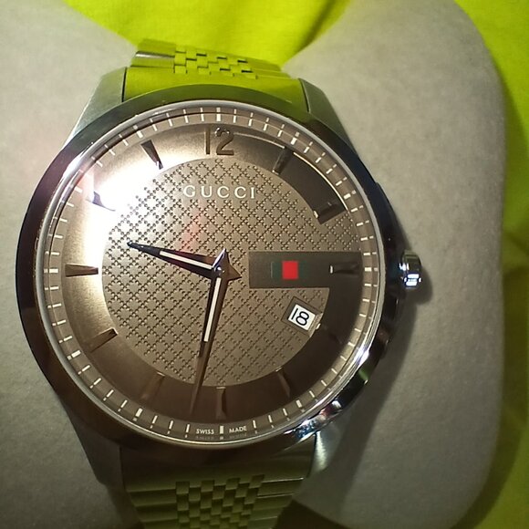 Brand New in the Box- Gucci G-Timeless 42mm Watch - Tropical Dial - YA126310 - Picture 3 of 9